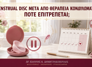 Menstrual Disc μετά από Θεραπεία Κονδυλωμάτων: Πότε Επιτρέπεται; - Δρ. Ιωάννης Κ. Δημητρακόπουλος