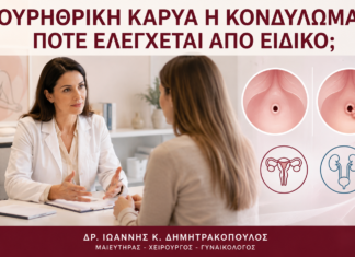 Ουρηθρική Καρύα ή Κονδύλωμα: Πότε Ελέγχεται από Ειδικό; - Δρ. Ιωάννης Κ. Δημητρακόπουλος