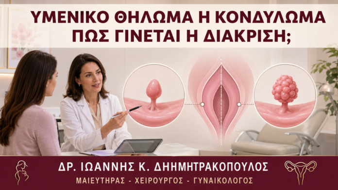 Υμενικό Θήλωμα ή Κονδύλωμα: Πώς Γίνεται η Διάκριση; Υμενικό Θήλωμα ή Κονδύλωμα: Πώς Γίνεται η Διάκριση; - Δρ. Ιωάννης Κ. Δημητρακόπουλος