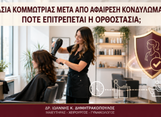 Εργασία Κομμώτριας μετά από Αφαίρεση Κονδυλωμάτων: Πότε Επιτρέπεται η Ορθοστασία; Εργασία Κομμώτριας μετά από Αφαίρεση Κονδυλωμάτων: Πότε Επιτρέπεται η Ορθοστασία; - Δρ. Ιωάννης Κ. Δημητρακόπουλος