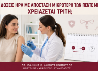 Δύο Δόσεις HPV με Απόσταση Μικρότερη των Πέντε Μηνών: Χρειάζεται Τρίτη; Δύο Δόσεις HPV με Απόσταση Μικρότερη των Πέντε Μηνών: Χρειάζεται Τρίτη; - Δρ. Ιωάννης Κ. Δημητρακόπουλος