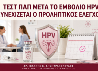 Τεστ Παπ μετά το Εμβόλιο HPV: Συνεχίζεται ο Προληπτικός Έλεγχος; Τεστ Παπ μετά το Εμβόλιο HPV: Συνεχίζεται ο Προληπτικός Έλεγχος; - Δρ. Ιωάννης Κ. Δημητρακόπουλος
