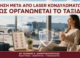 Πτήση μετά από Laser Κονδυλωμάτων: Πώς Οργανώνεται το Ταξίδι; - Δρ. Ιωάννης Κ. Δημητρακόπουλος