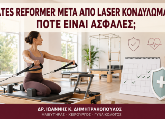 Pilates Reformer μετά από Laser Κονδυλωμάτων: Πότε Είναι Ασφαλές; - Δρ. Ιωάννης Κ. Δημητρακόπουλος