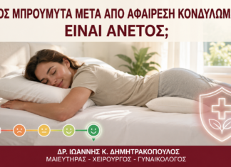 Ύπνος Μπρούμυτα μετά από Αφαίρεση Κονδυλωμάτων: Είναι Άνετος; Ύπνος Μπρούμυτα μετά από Αφαίρεση Κονδυλωμάτων: Είναι Άνετος; - Δρ. Ιωάννης Κ. Δημητρακόπουλος