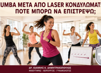 Zumba μετά από Laser Κονδυλωμάτων: Πότε Μπορώ να Επιστρέψω; - Δρ. Ιωάννης Κ. Δημητρακόπουλος