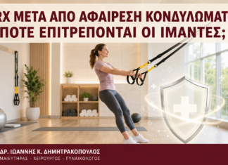 TRX μετά από Αφαίρεση Κονδυλωμάτων: Πότε Επιτρέπονται οι Ιμάντες; - Δρ. Ιωάννης Κ. Δημητρακόπουλος