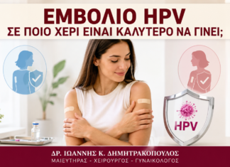 Εμβόλιο HPV: Σε Ποιο Χέρι Είναι Καλύτερο να Γίνει; - Δρ. Ιωάννης Κ. Δημητρακόπουλος