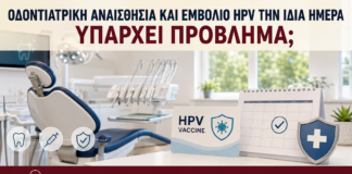 Οδοντιατρική Αναισθησία και Εμβόλιο HPV την Ίδια Ημέρα: Υπάρχει Πρόβλημα; - Δρ. Ιωάννης Κ. Δημητρακόπουλος