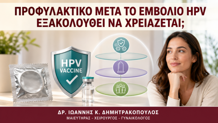 Προφυλακτικό μετά το Εμβόλιο HPV: Εξακολουθεί να Χρειάζεται; - Δρ. Ιωάννης Κ. Δημητρακόπουλος
