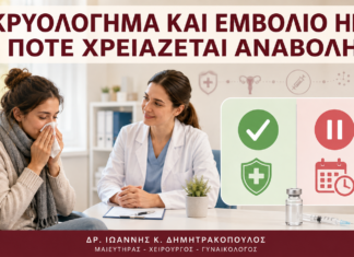 Κρυολόγημα και Εμβόλιο HPV: Πότε Χρειάζεται Αναβολή; Κρυολόγημα και Εμβόλιο HPV: Πότε Χρειάζεται Αναβολή; - Δρ. Ιωάννης Κ. Δημητρακόπουλος