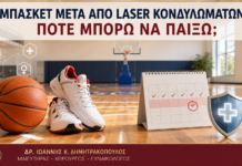 Μπάσκετ μετά από Laser Κονδυλωμάτων: Πότε Μπορώ να Παίξω; - Δρ. Ιωάννης Κ. Δημητρακόπουλος