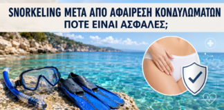Snorkeling μετά από Αφαίρεση Κονδυλωμάτων: Πότε Είναι Ασφαλές; - Δρ. Ιωάννης Κ. Δημητρακόπουλος