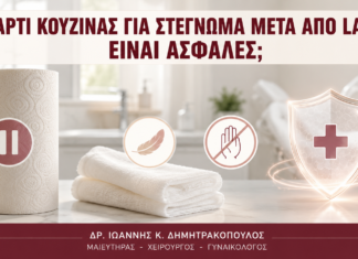 Χαρτί Κουζίνας για Στέγνωμα μετά από Laser: Είναι Ασφαλές; Χαρτί Κουζίνας για Στέγνωμα μετά από Laser: Είναι Ασφαλές; - Δρ. Ιωάννης Κ. Δημητρακόπουλος