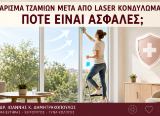 Καθάρισμα Τζαμιών μετά από Laser Κονδυλωμάτων: Πότε Είναι Ασφαλές; Καθάρισμα Τζαμιών μετά από Laser Κονδυλωμάτων: Πότε Είναι Ασφαλές; - Δρ. Ιωάννης Κ. Δημητρακόπουλος