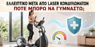 Ελλειπτικό μετά από Laser Κονδυλωμάτων: Πότε Μπορώ να Γυμναστώ; - Δρ. Ιωάννης Κ. Δημητρακόπουλος