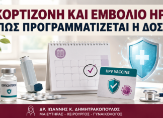 Κορτιζόνη και Εμβόλιο HPV: Πώς Προγραμματίζεται η Δόση; Κορτιζόνη και Εμβόλιο HPV: Πώς Προγραμματίζεται η Δόση; - Δρ. Ιωάννης Κ. Δημητρακόπουλος