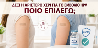Δεξί ή Αριστερό Χέρι για το Εμβόλιο HPV: Ποιο Επιλέγω; - Δρ. Ιωάννης Κ. Δημητρακόπουλος