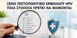 Ξένο Πιστοποιητικό Εμβολίου HPV: Ποια Στοιχεία Πρέπει να Φαίνονται; - Δρ. Ιωάννης Κ. Δημητρακόπουλος
