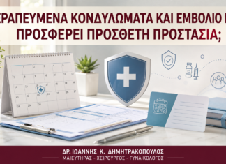 Θεραπευμένα Κονδυλώματα και Εμβόλιο HPV: Προσφέρει Πρόσθετη Προστασία; Θεραπευμένα Κονδυλώματα και Εμβόλιο HPV: Προσφέρει Πρόσθετη Προστασία; - Δρ. Ιωάννης Κ. Δημητρακόπουλος