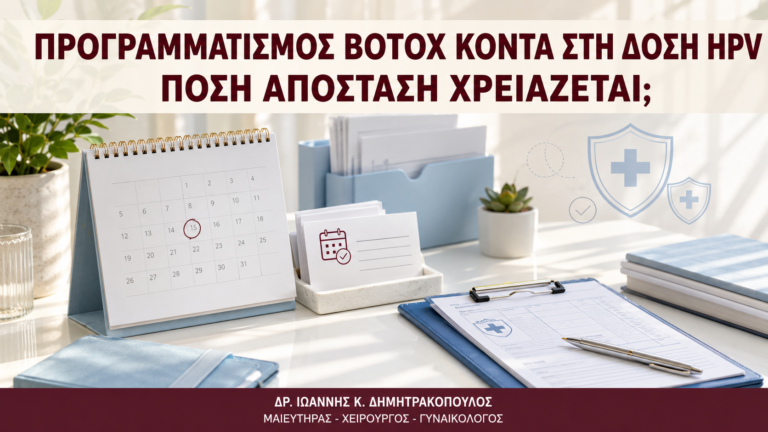Προγραμματισμός Botox κοντά στη Δόση HPV: Πόση Απόσταση Χρειάζεται; - Δρ. Ιωάννης Κ. Δημητρακόπουλος