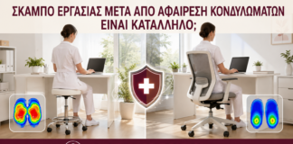 Σκαμπό Εργασίας μετά από Αφαίρεση Κονδυλωμάτων: Είναι Κατάλληλο; - Δρ. Ιωάννης Κ. Δημητρακόπουλος