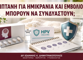 Τριπτάνη για Ημικρανία και Εμβόλιο HPV: Μπορούν να Συνδυαστούν; - Δρ. Ιωάννης Κ. Δημητρακόπουλος