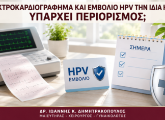 Ηλεκτροκαρδιογράφημα και Εμβόλιο HPV την Ίδια Ημέρα: Υπάρχει Περιορισμός; Ηλεκτροκαρδιογράφημα και Εμβόλιο HPV την Ίδια Ημέρα: Υπάρχει Περιορισμός; - Δρ. Ιωάννης Κ. Δημητρακόπουλος
