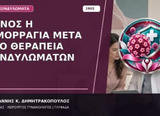 Πόνος ή Αιμορραγία μετά από Θεραπεία Κονδυλωμάτων