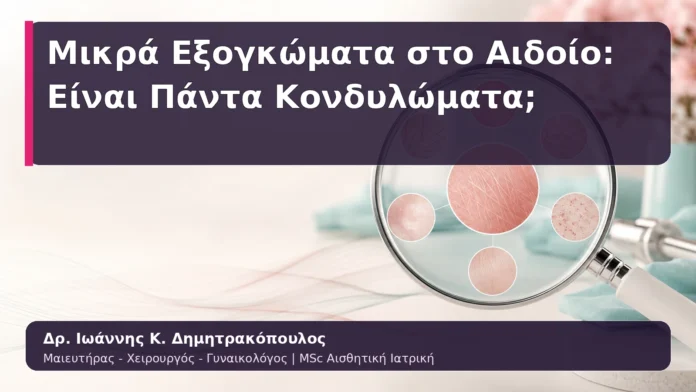 hpv-kondylomata-24 Μικρά Εξογκώματα στο Αιδοίο: Είναι Πάντα Κονδυλώματα;