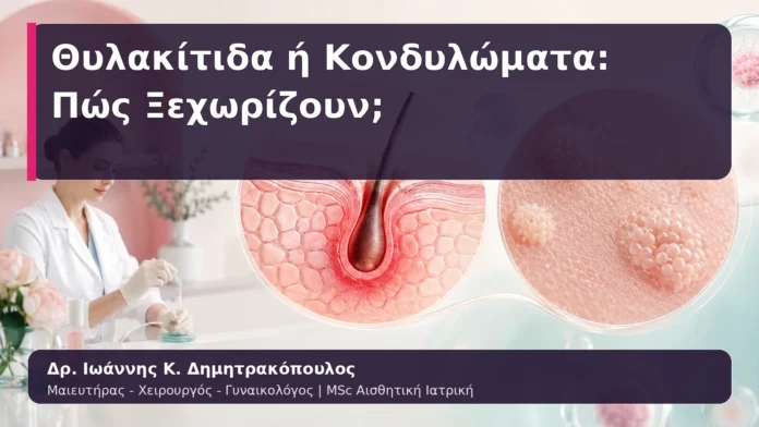 Θυλακίτιδα ή Κονδυλώματα: Πώς Ξεχωρίζουν;