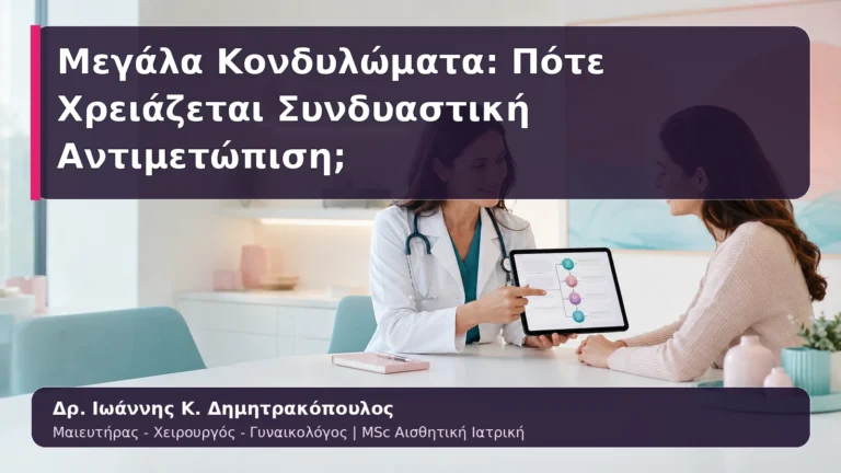 Μεγάλα Κονδυλώματα: Πότε Χρειάζεται Συνδυαστική Αντιμετώπιση;