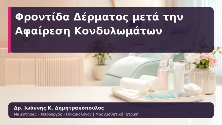 Φροντίδα Δέρματος μετά την Αφαίρεση Κονδυλωμάτων