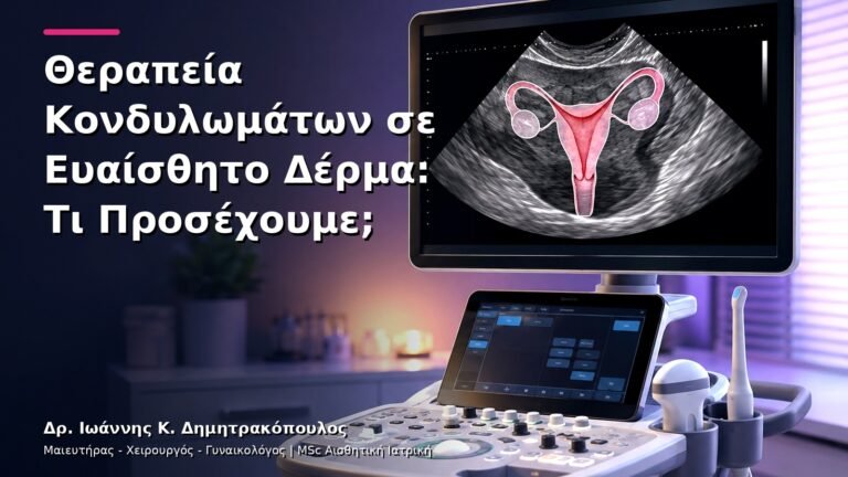 Θεραπεία Κονδυλωμάτων σε Ευαίσθητο Δέρμα: Τι Προσέχουμε;