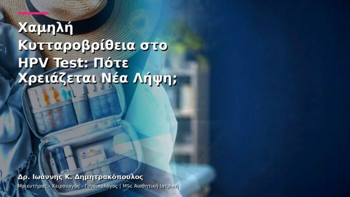 hpv-kondylomata-v13-04-5 Χαμηλή Κυτταροβρίθεια στο HPV Test: Πότε Χρειάζεται Νέα Λήψη;