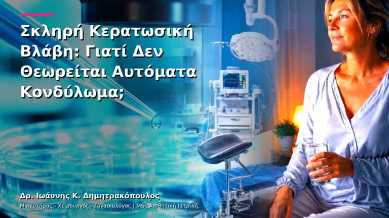 Σκληρή Κερατωσική Βλάβη: Γιατί Δεν Θεωρείται Αυτόματα Κονδύλωμα;