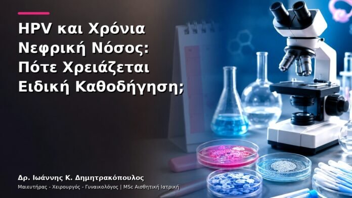 HPV και Χρόνια Νεφρική Νόσος: Πότε Χρειάζεται Ειδική Καθοδήγηση;