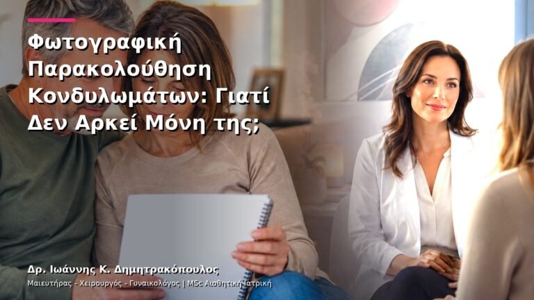 Φωτογραφική Παρακολούθηση Κονδυλωμάτων: Γιατί Δεν Αρκεί Μόνη της;