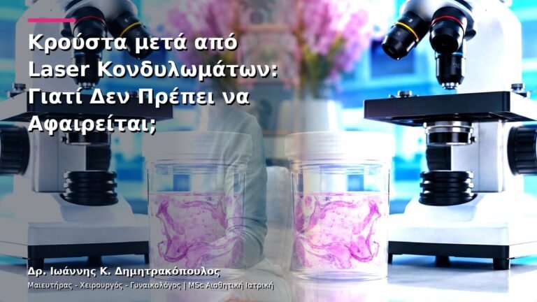 Κρούστα μετά από Laser Κονδυλωμάτων: Γιατί Δεν Πρέπει να Αφαιρείται;