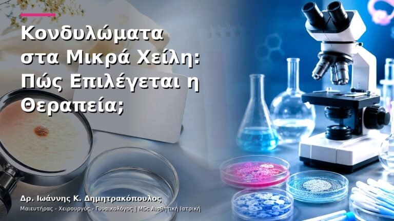 Κονδυλώματα στα Μικρά Χείλη: Πώς Επιλέγεται η Θεραπεία;