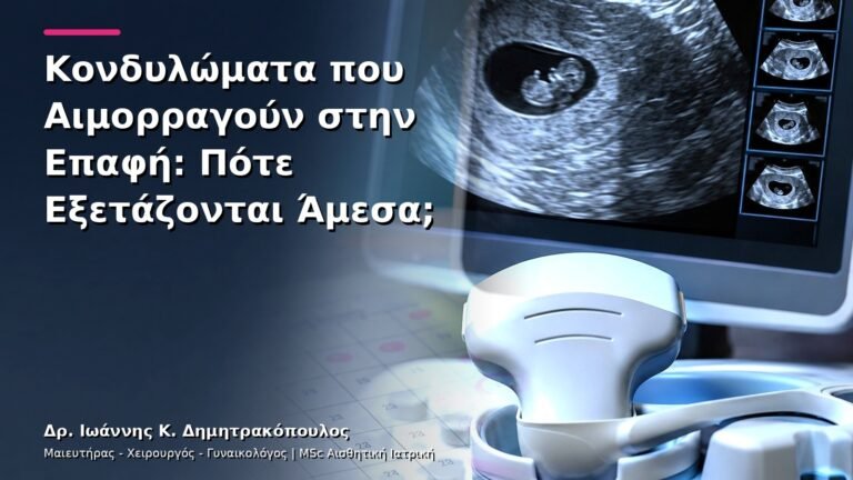 Κονδυλώματα που Αιμορραγούν στην Επαφή: Πότε Εξετάζονται Άμεσα;