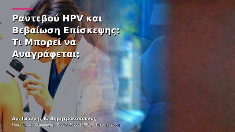 Ραντεβού HPV και Βεβαίωση Επίσκεψης: Τι Μπορεί να Αναγράφεται;