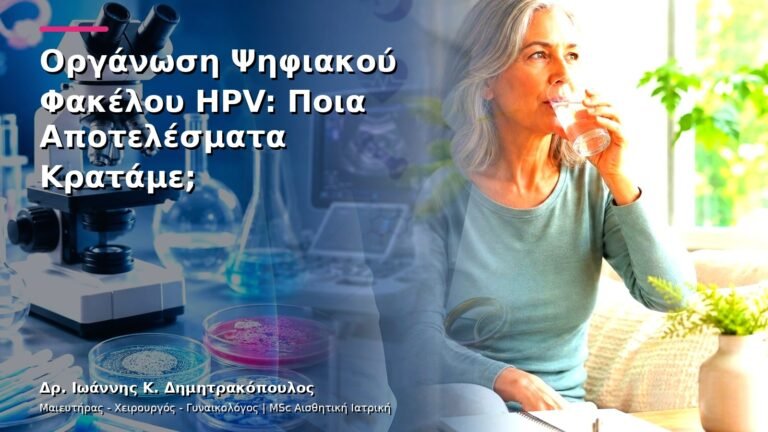 Οργάνωση Ψηφιακού Φακέλου HPV: Ποια Αποτελέσματα Κρατάμε;