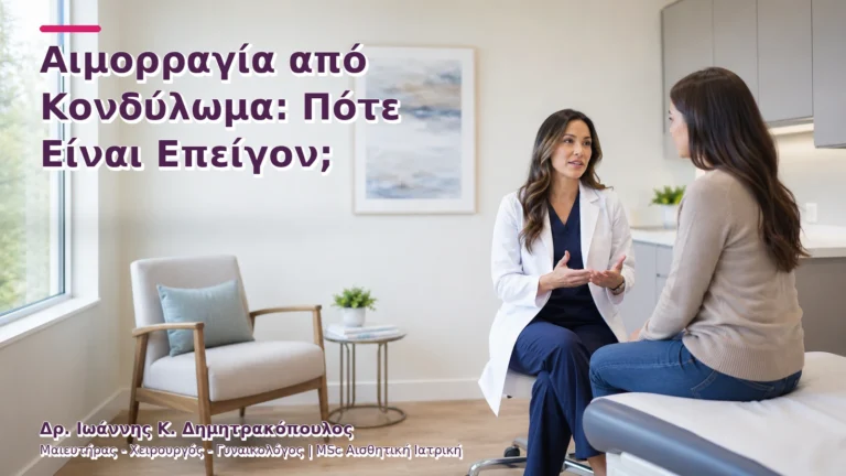 Αιμορραγία από Κονδύλωμα: Πότε Είναι Επείγον;