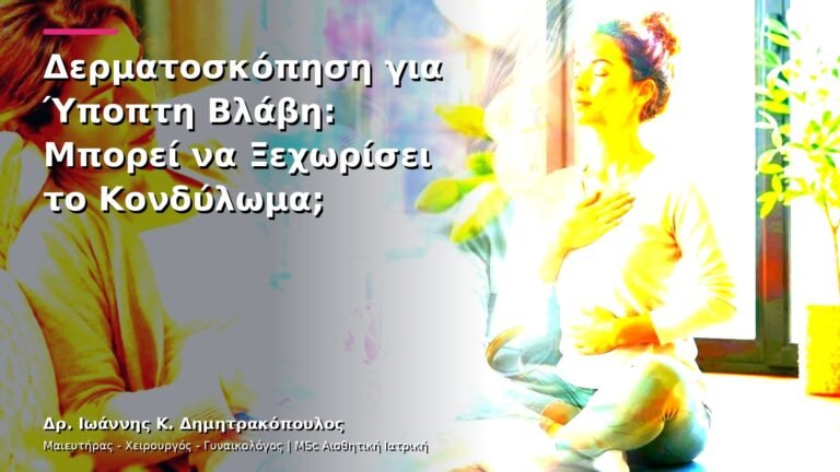 Δερματοσκόπηση για Ύποπτη Βλάβη: Μπορεί να Ξεχωρίσει το Κονδύλωμα;