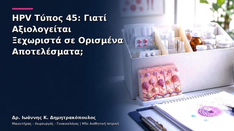 HPV Τύπος 45: Γιατί Αξιολογείται Ξεχωριστά σε Ορισμένα Αποτελέσματα;