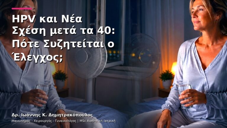 HPV και Νέα Σχέση μετά τα 40: Πότε Συζητείται ο Έλεγχος;