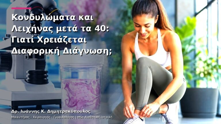 Κονδυλώματα και Λειχήνας μετά τα 40: Γιατί Χρειάζεται Διαφορική Διάγνωση;