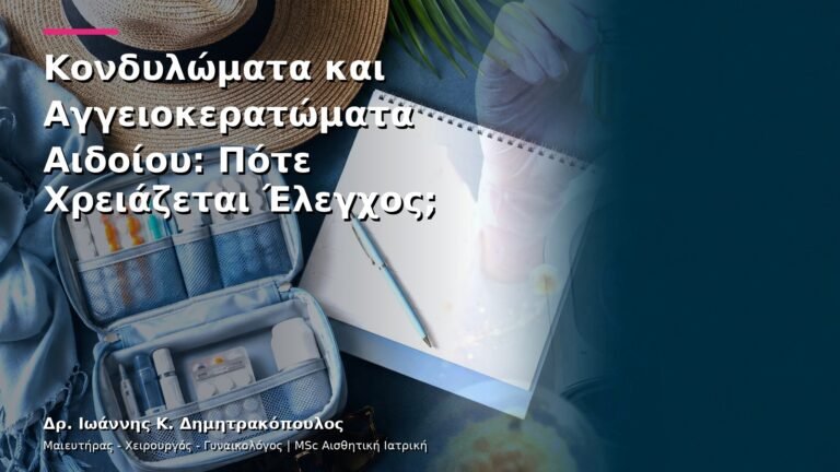 Κονδυλώματα και Αγγειοκερατώματα Αιδοίου: Πότε Χρειάζεται Έλεγχος;
