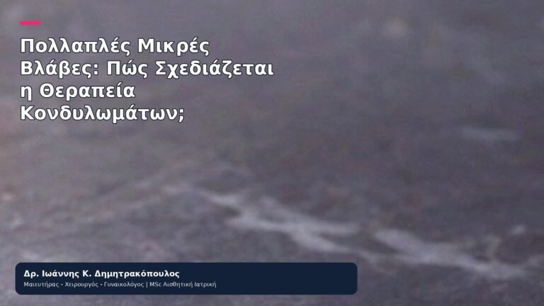 Πολλαπλές Μικρές Βλάβες: Πώς Σχεδιάζεται η Θεραπεία Κονδυλωμάτων; - Δρ. Ιωάννης Κ. Δημητρακόπουλος